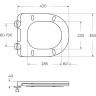 Чаша для унитаза BELBAGNO SFERA-TOR TORNADO BB2141CP-TOR/SC