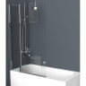 Шторка для ванны 100 см BELBAGNO UNO-V-11-100/150-C-Cr